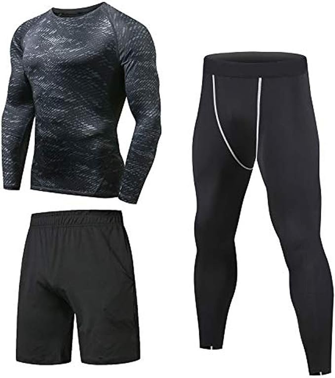 ropa fitness para hombre:conjunto