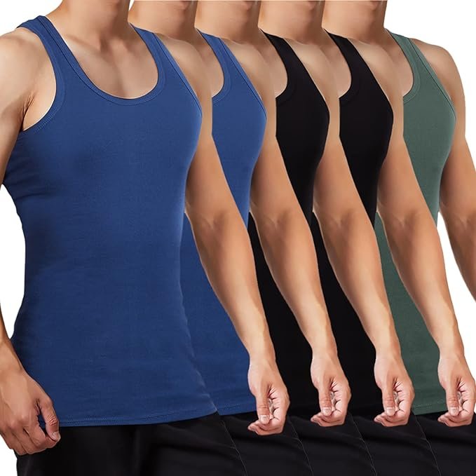 ropa fitness para hombre :pack 5 camisetas