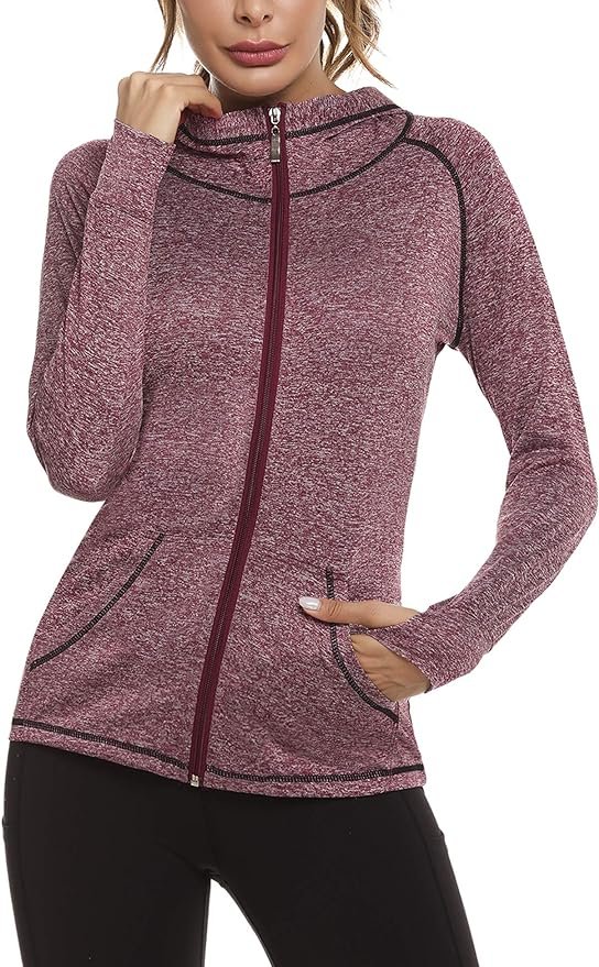 ropa fitness para mujer:chaqueta rosa