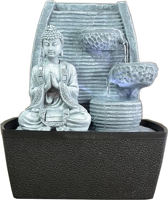 fuente buda zen accesorios de yoga