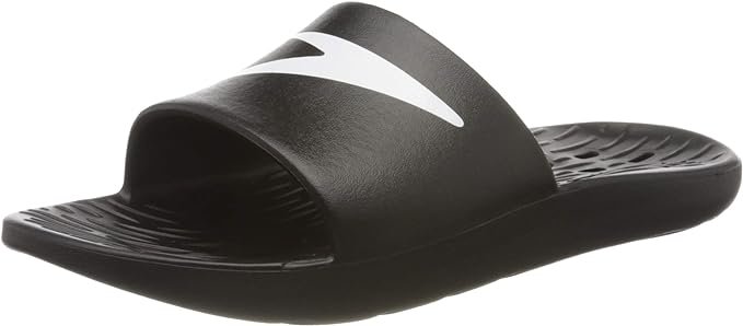 chanclas negras speedo